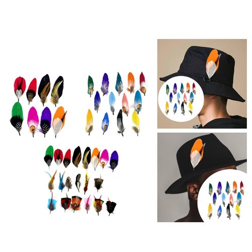 Piume per cappello fedora - piume,