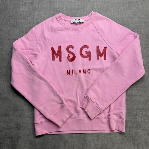 Msgm milano felpa donna - donna, rosa
