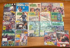 LOTTO 19 GUERIN SPORTIVO ANNI 70-80-90 MARADONA/GULLIT/FALCAO/SCHILLACI/….