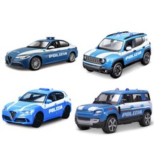 BBURAGO Auto Polizia Modellino
