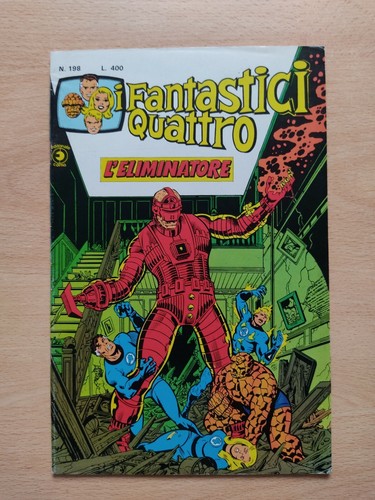 Fantastici quattro 198 - fantastici, n.198