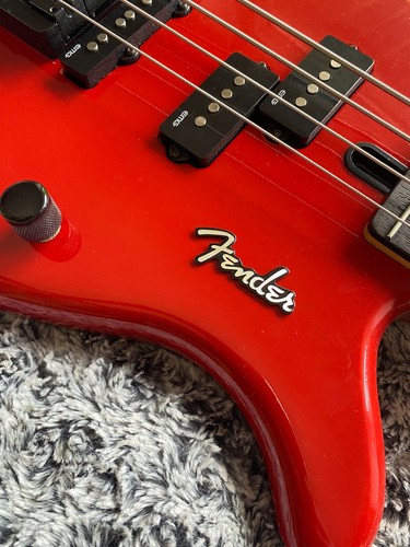 Fender metal guitar decal - metal,