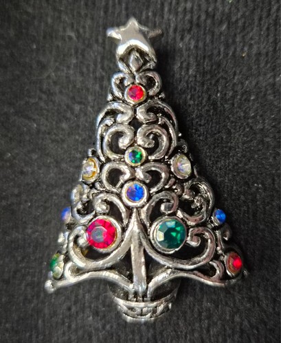 Spilla ciondolo albero - ciondolo,