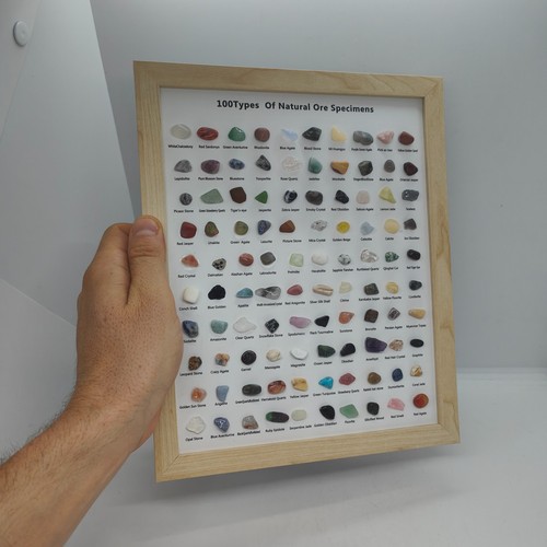 Collezione 100 pietre naturali - 100,