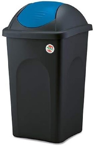 Pattumiera con coperchio