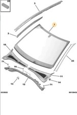 Citroen b618 windscreen - c3,