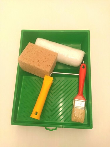 Kit rullo pittura - con, pennello