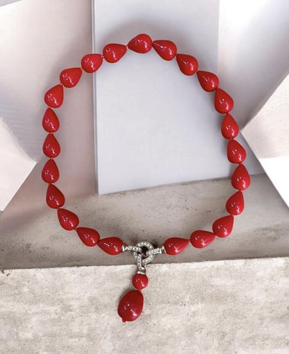 Collana perle ovali - collana, di