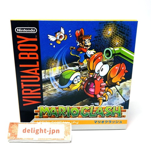 Virtual boy mario clash - boy,