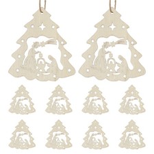  10 Pezzi Ciondolo Albero di