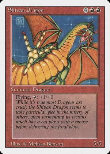 Shivan dragon - dragon, (177)