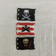 Lego 3x Bandiere Pirata e
