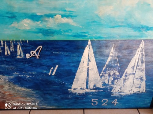 Dipinto quadro tela firmato - quadro,