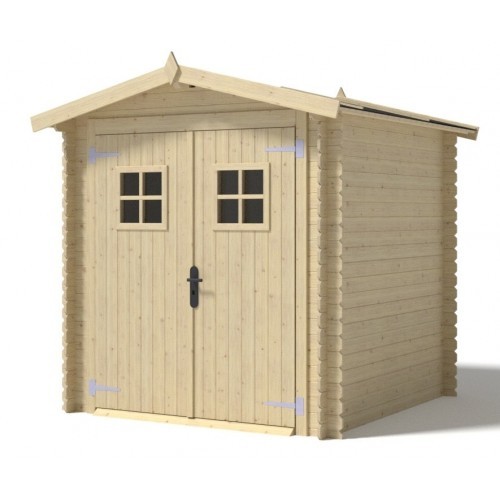 Casetta legno porta - casetta,