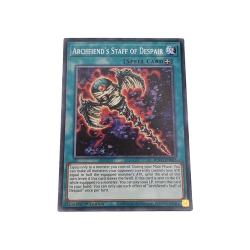 Archfiend s staff of - yu-gi-oh!,