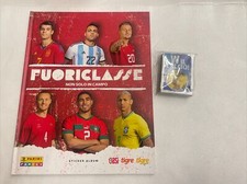 Album Cartonato  + Set completo 96 figurine Calciatori Panini FUORICLASSE Messi