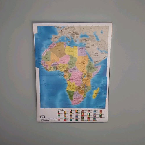 Carta geografica scolastica - carta,