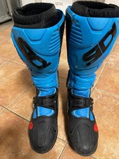 STIVALI SIDI CROSSFIRE 3 SRS BOOTS MOTO CROSS ENDURO BLU AZZURRO NERO TG 45