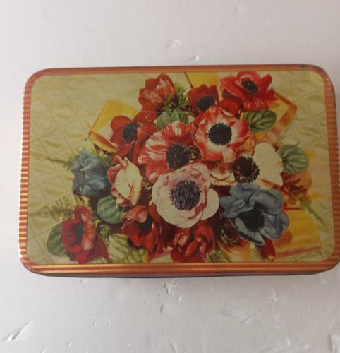 Scatola latta vintage - scatola,