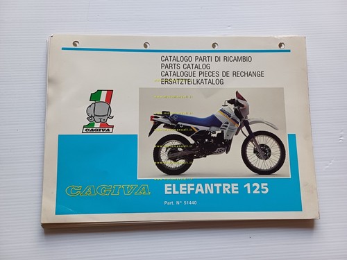 Cagiva elefantre 125 - 125, 1986