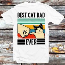 Maglietta Best Cat Dad Ever