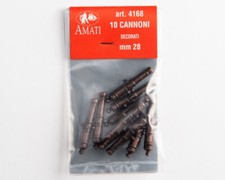 Cannoni decorati 28 mm (10 pz)