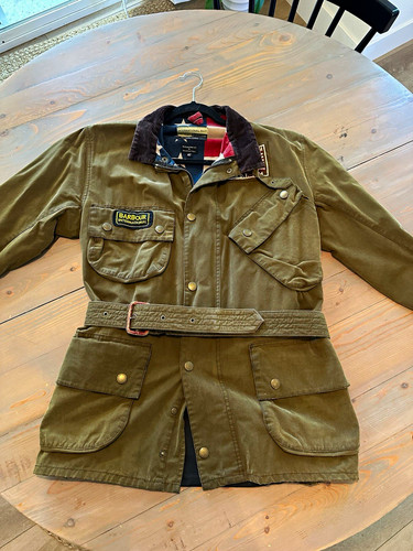 Barbour steve mcqueen belted - mcqueen,