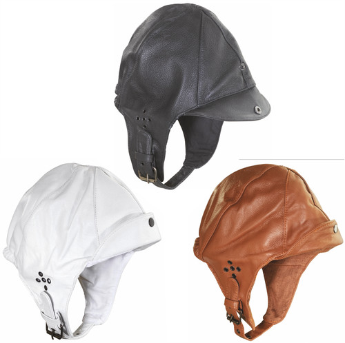 Cuffia casco pelle - cuffia, da