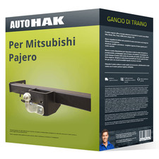 Gancio traino adatto per Mitsubishi Pajero III V60/V70 fisso Auto Hak NUOVO