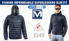 Piumino blu navy - piumino, slim