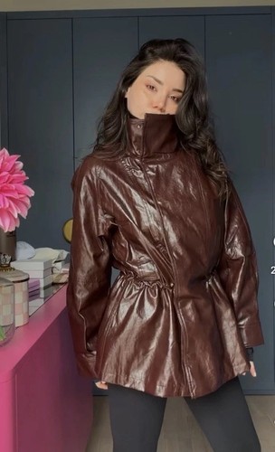 Giacca ecopelle zara - giacca, donna