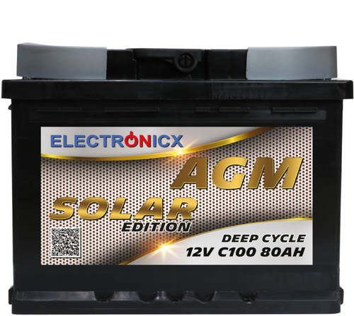 Batteria solare 12v - solare, 80ah