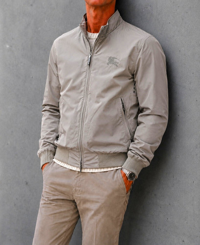 Bomber uomo burberry - uomo, grigio