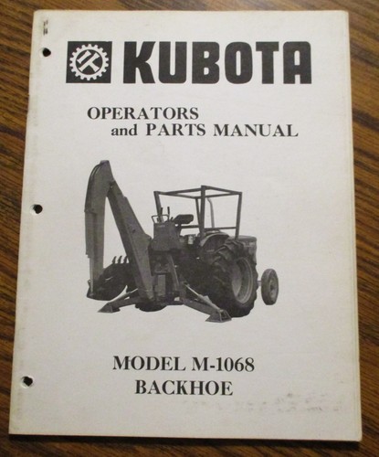 Kubota m1068 retroescavatore - kubota,