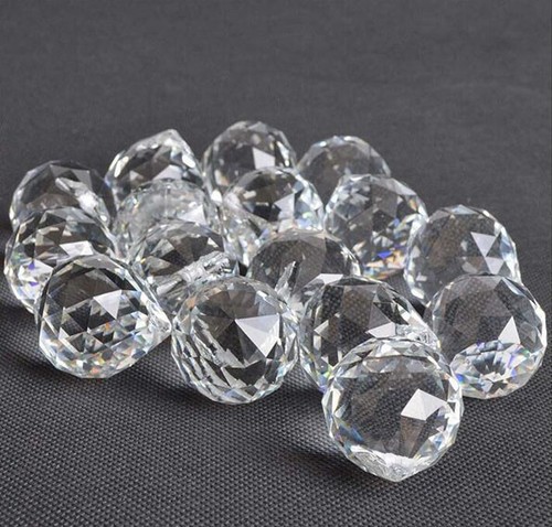 10pcs 30mm clear crystal - 10pcs,