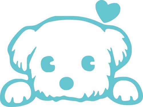 Cane dog stikers - cane, stikers-adesivo