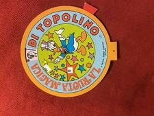 LA RUOTA MAGICA DI TOPOLINO PAPERINO WALT DISNEY PAPERONE GIOCO ANNI 80 ALLEGATO