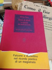 Onore di Pianti Adriano Sansa