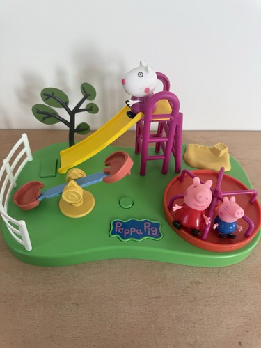 Peppa pig playground playset - pig,