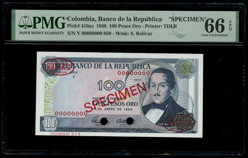 Colombia 100 pesos oro - 100,