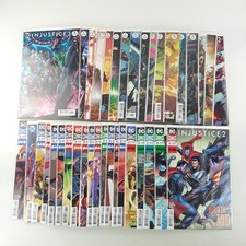Injustice 2 #1-36 + lotto set annuali 1 2 serie complete quasi nuovi (2017 DC Comics)