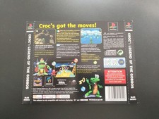 CROC LEGEND OF THE GOBBOS PLAYSTATION 1 PS1 PAL EUR
