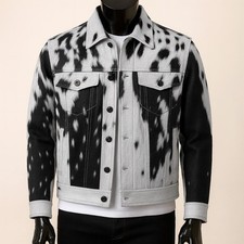 Giacca uomo pelle di mucca