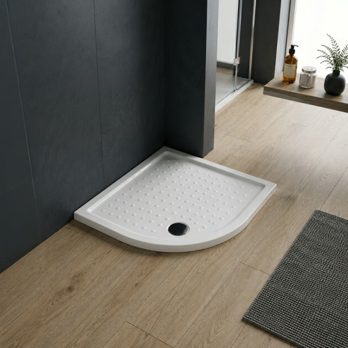 Piatto doccia semicircolare - , in