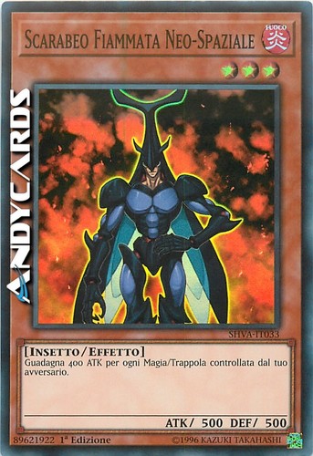 Scarabeo fiammata neo - scarabeo,