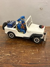 Patrol Jeep  Police Dep.Giocattolo in latta made in Japan anni’60