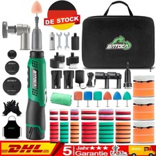 BATOCA S6 Mini Lucidatrice a Batteria Lucidatrice Auto 2 Batterie 12V 25/50/75mm Pads