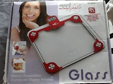 BILANCIA PESAPERSONE ELETTRONICA MELCHIONI FAMILY GLASS GRIGIA 150 KG-NUOVISSIMA