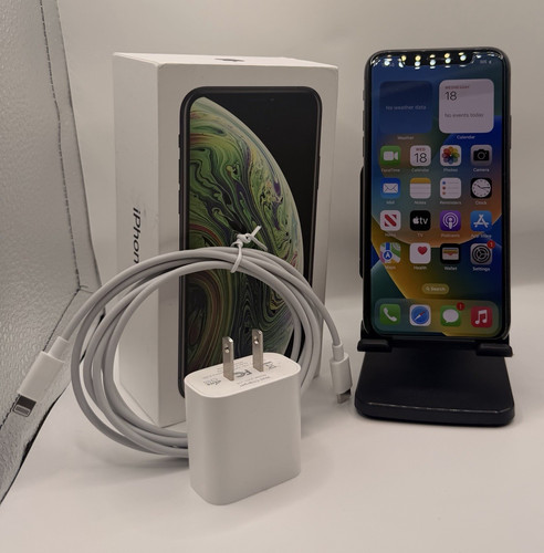 Apple iphone 256gb black - iphone, xs