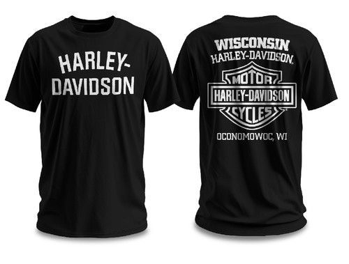 Harley davidson shirt uomo - t-shirt,